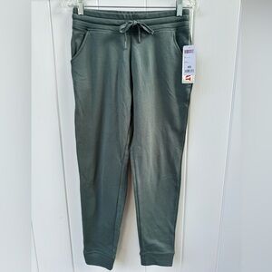 NWT 32 Degrees Terry Joggers size XS balsam green